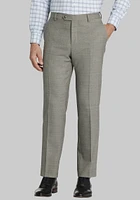 JoS. A. Bank Big & Tall Men's Traveler Collection 37.5 Tailored Fit Dress Pants , Green, 46x30