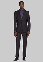 Men's Jos. A. Bank Slim Fit Plaid Suit at Bank, Burgundy,