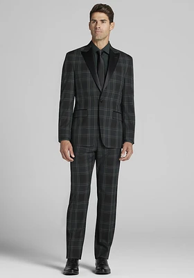 Men's Jos. A. Bank Tailored Fit Tuxedo Separates Plaid Jacket at Bank, Green,