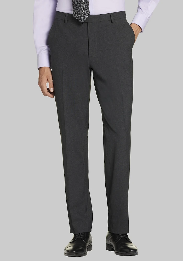 Men's Jos. A. Bank Tailored Fit Suit Pants at Bank, Charcoal/Grey, - Separates