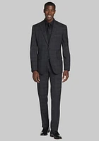 Men's Jos. A. Bank Tailored Fit Plaid Suit at Bank, Charcoal/Grey,