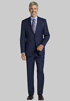 Men's Reserve Collection Traditional Fit Stripe Suit at Jos. A. Bank, Blue/Navy, Size 44 Regular