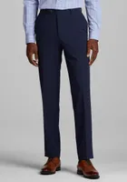 JoS. A. Bank Men's 1905 Navy Collection Slim Fit Flat Front Suit Separates Pants, Bright Navy, 36x32