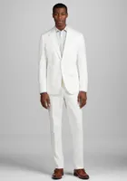 Men's Jos. A. Bank Slim Fit Linen Blend Suit Jacket at Bank, Cream/White, - Separates