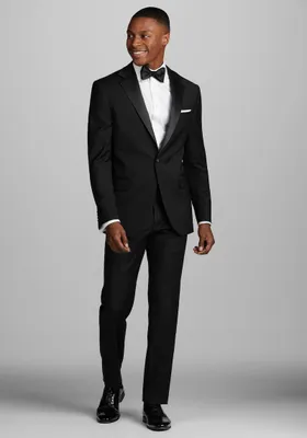 Men's Slim Fit Tuxedo Jacket , Black, 48 Long - Tuxedo Separates