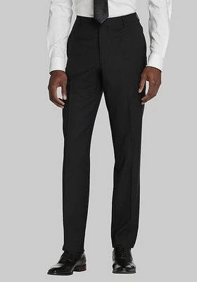 Men's Traveler Collection Tailored Fit Suit Pants at Jos. A. Bank, Black, Size 42x30 - Suit Separates