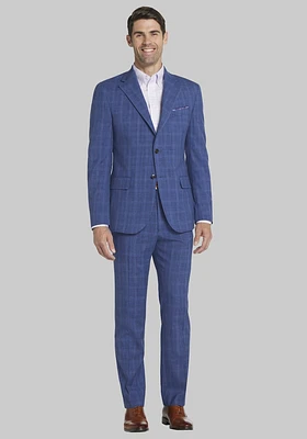 Men's Reserve Collection Tailored Fit Suit, Bright Blue