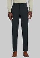 Men's Jos. A. Bank Suit Separates Slim Fit Flat Front Pants at Bank, Dark Green,