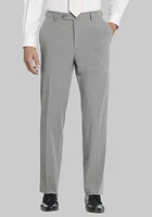 JoS. A. Bank Men's Traditional Fit Suit Pants, Light Grey, 35x32 - Suit Separates