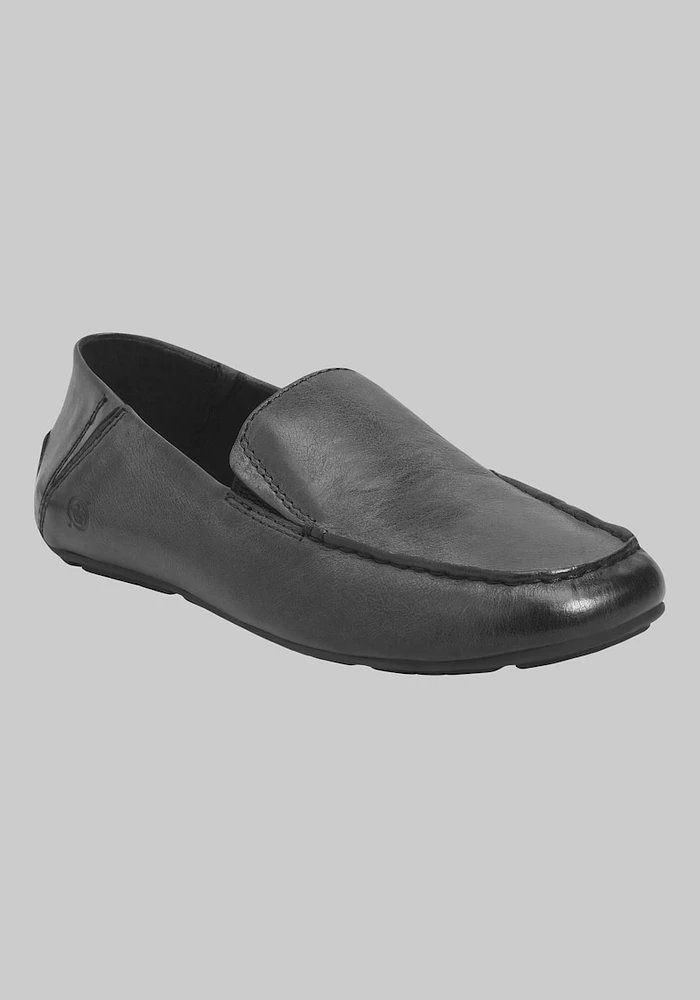 Men's Born Marcel Moc Toe Driving Loafers at Jos. A. Bank, Black, D Width - Shoes