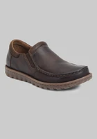 Men's Born Gudmund Moc Toe Loafers at Jos. A. Bank, Brown, D Width - Shoes