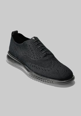 Cole Haan Men's 2.Zerogrand Stitchlite Oxford Sneakers, Black, 9.5 D Width