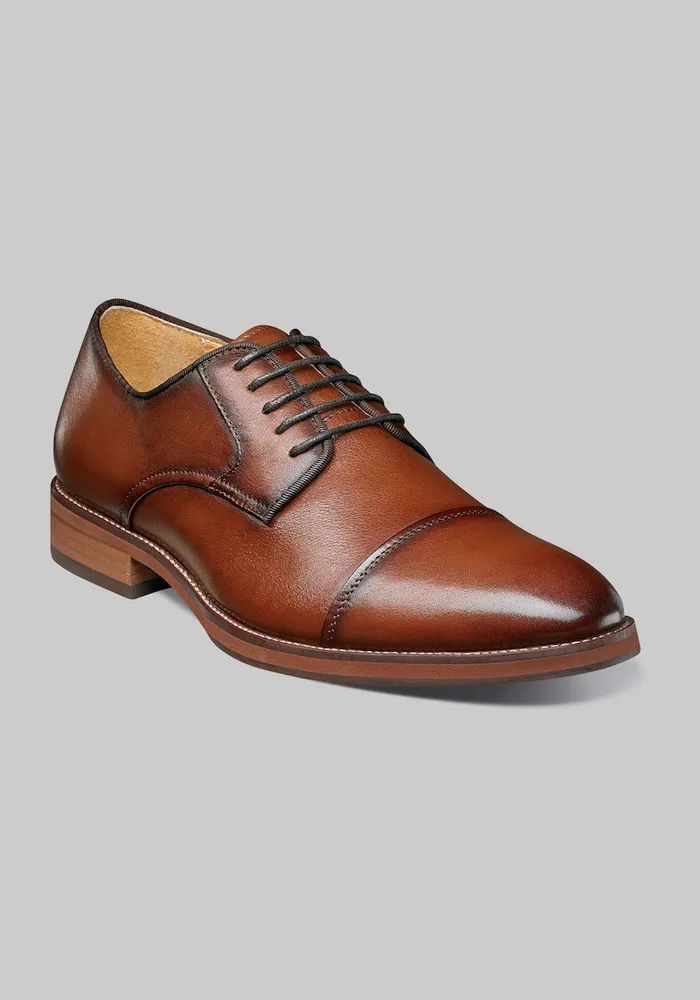 Banana Republic Men's Mesi Cap-Toe Derby Dress Shoe