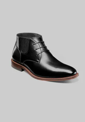 Stacy Adams Men's Maxwell Plain Toe Demi Boot at Jos. A. Bank, Black, Size 7.5 D Width - Shoes