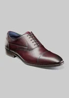 Stacy Adams Men's Kallum Cap Toe Oxfords, Burgundy, 10 D Width