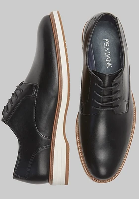 Men's Jos. A. Bank Hybrid Derby Shoes at Bank, Black, D Width