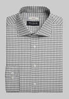 Men's Jos. A. Bank Slim Fit Check Dress Shirt at Bank, Grey, X