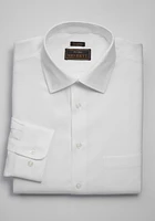 Men's Reserve Collection Tailored Fit Spread Collar Herringbone Pattern Dress Shirt at Jos. A. Bank, X