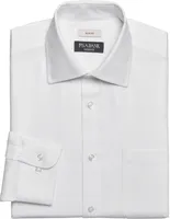 Men's Reserve Collection Slim Fit Spread Collar Herringbone Dress Shirt at Jos. A. Bank, Cream/White, X