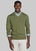 Men's Big & Tall Jos. A Bank Merino Wool V - Neck Sweater at A. Bank,