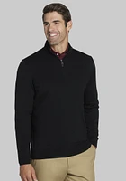 Men's Jos. A Bank Merino Wool Quarter Zip Sweater at A. Bank,