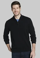 Men's Jos. A Bank Pima Cotton Quarter Zip Sweater at A. Bank,