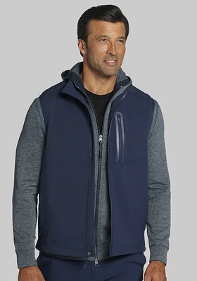 Men's Traveler Softshell Vest at Jos. A. Bank, Blue/Navy Blazer,