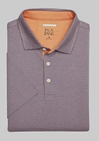 Men's Jos. A. Bank Tailored Fit Diamond Jacquard Polo at Bank, - Shirts