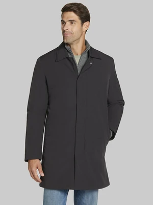 Men's Traveler Collection Tailored Fit Light Coat at Jos. A. Bank, Black, - Outerwear