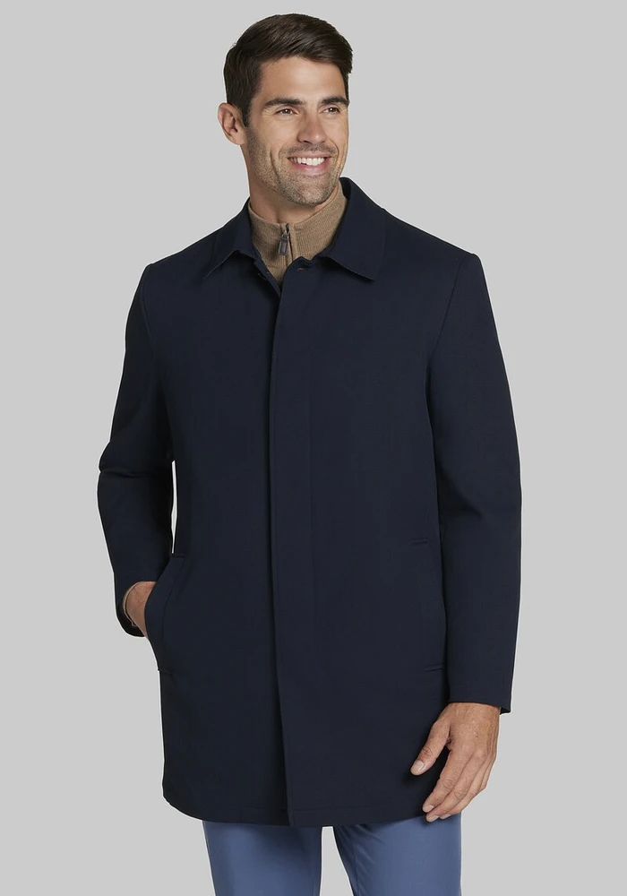 Men's Jos. A. Bank Raincoat at Bank, Blue/Navy, - Outerwear