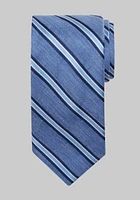 JoS. A. Bank Men's Reserve Collection Primavera Stripe Tie, Blue, One Size