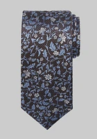Men's Traveler Collection Floral Foliage Tie, Brown, One Size