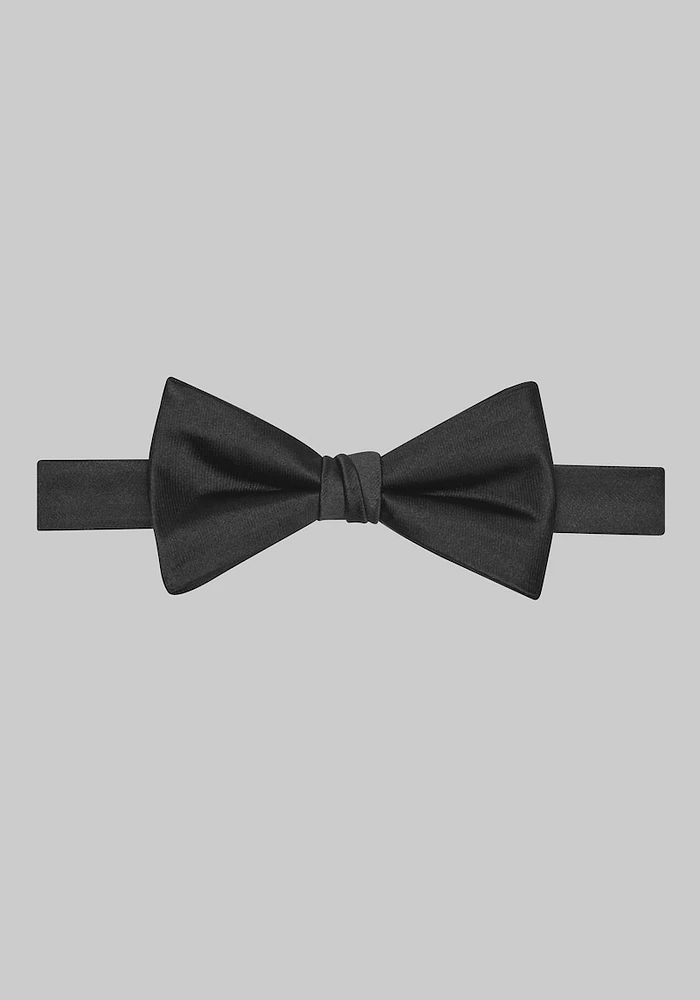 Men's Pre-Tied Bow Tie, Black