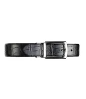 Men's Jos. A. Bank Reversible Crocodile Embossed Belt at Bank, Black,