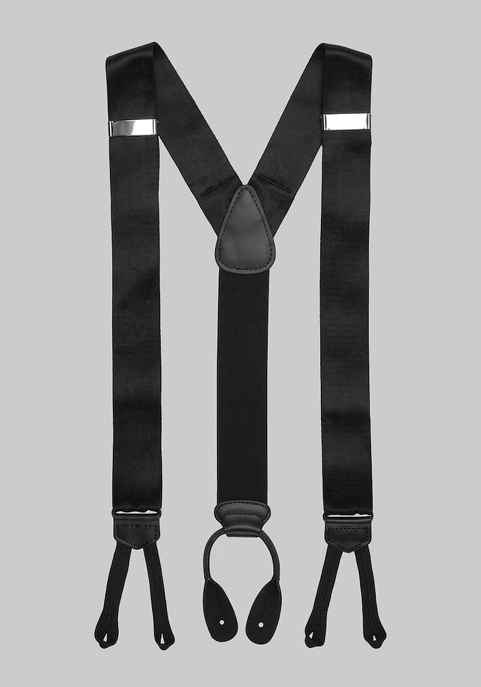 Men's Formal Suspenders, Black