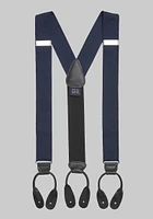 Men's Oxford Brace Suspenders, Navy