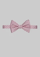 JoS. A. Bank Men's Split Circle Bow Tie, Pink, One Size