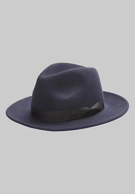 Men's Wool Felt Safari Hat, Navy, Large/X Large