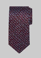 Men's Reserve Collection Speckled Neat Tie, Red, One Size