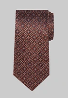 Men's Reserve Collection Connected Medallion Tie, Rust, One Size