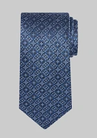 Men's Reserve Collection Connected Medallion Tie, Blue, One Size