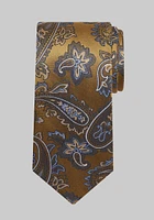 Men's Reserve Collection Floral Leaf Paisley Tie, Gold, One Size