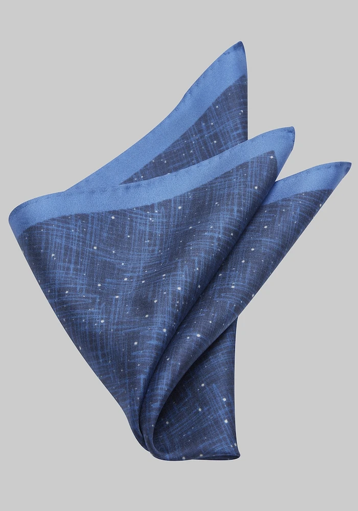 Men's Jos. A. Bank Abstract Pocket Square at Jos. A. Bank, Blue, Size One