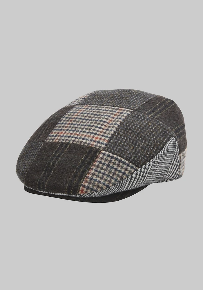 Men's Mixed Herringbone Weave Ivy Cap, Multi, Large/X Large