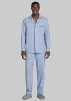 Men's Jos. A. Bank Flannel Pajama Set at Bank, Blue,