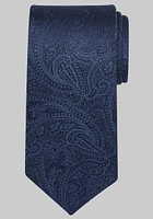 Men's Reserve Collection Tonal Paisley Tie, Navy, One Size