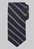 Men's Repp Stripe Tie, Tan, One Size