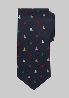 Men's Multi Tree Tie, Navy, One Size
