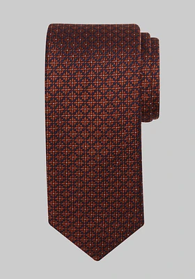 JoS. A. Bank Men's Quadrant Tie, Orange, One Size