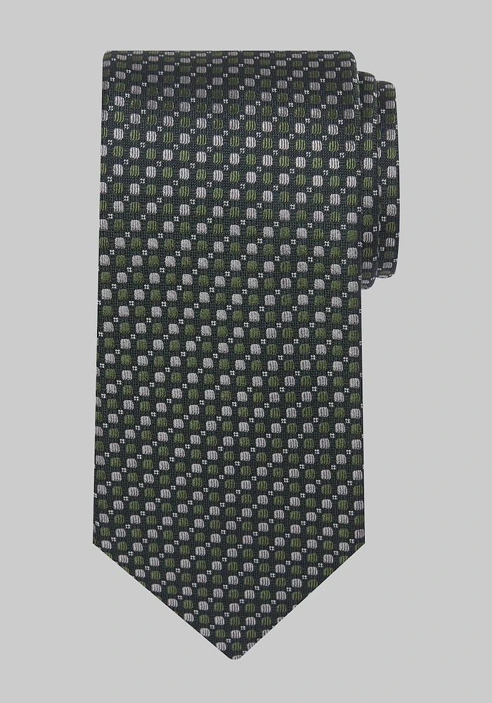 Men's Traveler Collection Microchip Tie, Green, One Size
